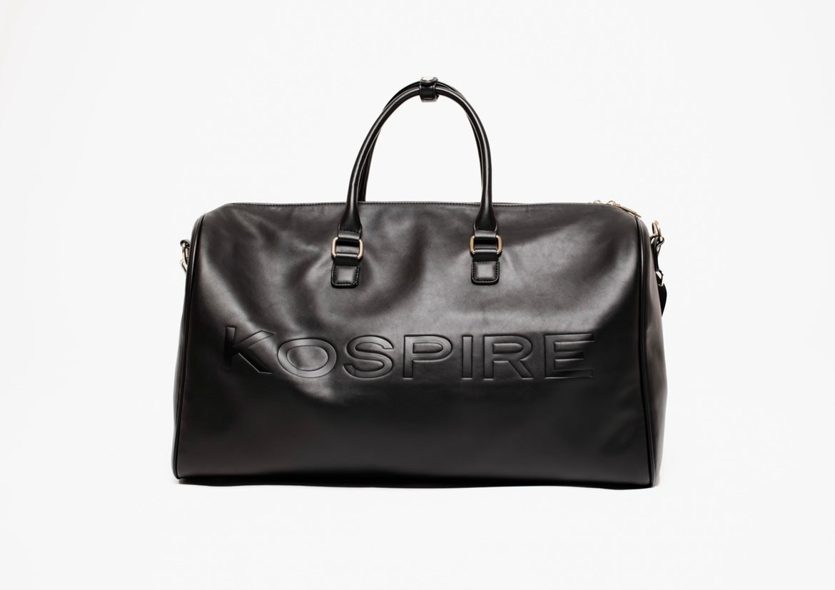 KOSPIRE DUFFEL/TRAVEL BAG (BLACK)